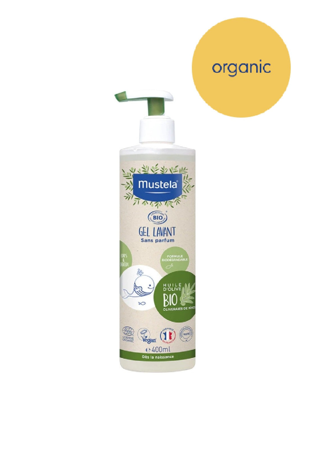 Mustela Organic Cleansing Gel