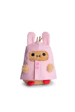 
                        
                          Load image into Gallery viewer, Noodoll Bunny Boots - Pink Raincoat Ricespud Mini Sitting Plush Toy
                        
                      