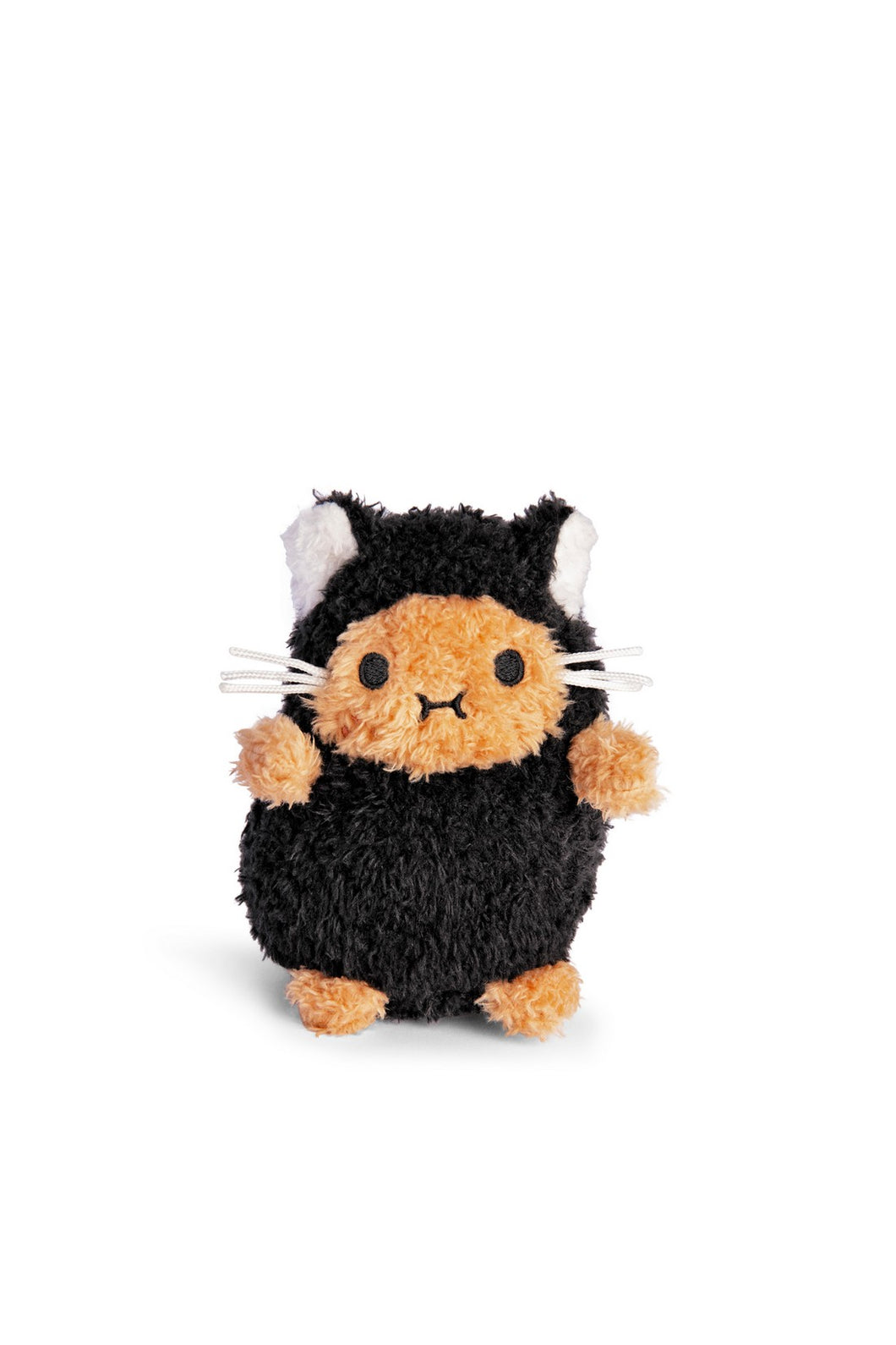 Noodoll Black Kitty Ricespud Mini Sitting Plush Toy
