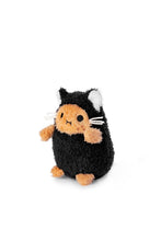 
                        
                          Load image into Gallery viewer, Noodoll Black Kitty Ricespud Mini Sitting Plush Toy
                        
                      