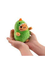 
                        
                          Load image into Gallery viewer, Noodoll Green Dino Ricespud Mini Sitting Plush Toy
                        
                      