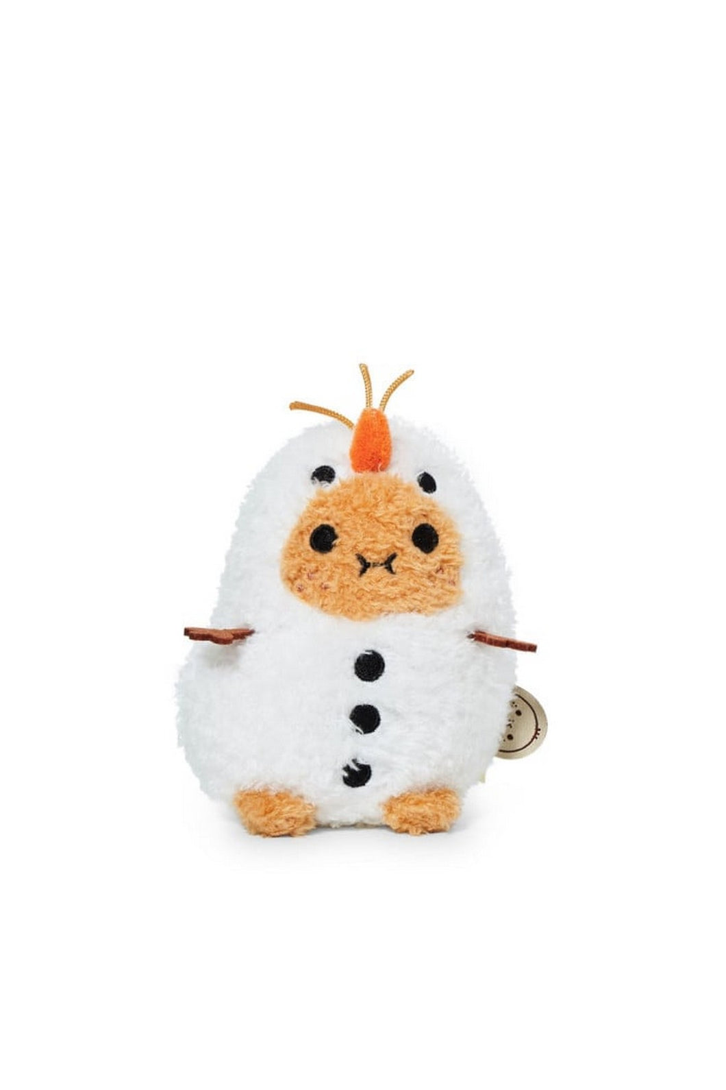 Noodoll Snowman Ricespud Mini Sitting Plush Toy