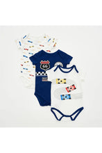 
                        
                          Load image into Gallery viewer, Not Too Big Tiny Racer Short Sleeve Bodysuits - 3 Pack
                        
                      