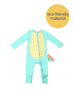 
                        
                          Load image into Gallery viewer, Not Too Big Dino Bamboo Sleepsuits - 2 Pack
                        
                      