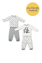 
                        
                          Load image into Gallery viewer, Not Too Big Panda Bamboo Pyjamas - 2 Pack
                        
                      
