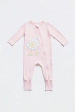 
                        
                          Load image into Gallery viewer, NotTooBig Bamboo Daisy Crew Sleepsuit - 2 Pack
                        
                      