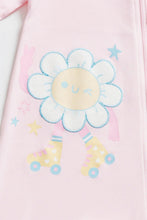 
                        
                          Load image into Gallery viewer, NotTooBig Bamboo Daisy Crew Sleepsuit - 2 Pack
                        
                      