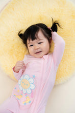 
                        
                          Load image into Gallery viewer, NotTooBig Bamboo Daisy Crew Sleepsuit - 2 Pack
                        
                      