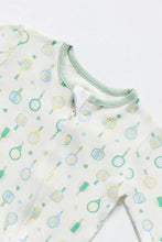
                        
                          Load image into Gallery viewer, NotTooBig Bamboo Racket Club Sleepsuit - 2 Pack
                        
                      