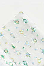 
                        
                          Load image into Gallery viewer, NotTooBig Bamboo Racket Club Swaddle - 3 Pack
                        
                      