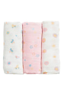 NotTooBig Bamboo Roller Babes Swaddle - 3 Pack - mothercare hong kong