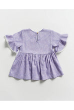 
                        
                          Load image into Gallery viewer, NotTooBig Birds Flutter Babydoll Top
                        
                      