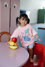 
                        
                          Load image into Gallery viewer, NotTooBig Birds Oversized Tee - Bubblegum
                        
                      