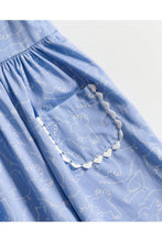 
                        
                          Load image into Gallery viewer, NotTooBig Birds Sleeveless Dress - Periwinkle
                        
                      