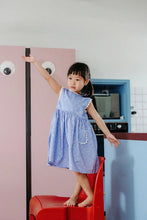 
                        
                          Load image into Gallery viewer, NotTooBig Birds Sleeveless Dress - Periwinkle
                        
                      