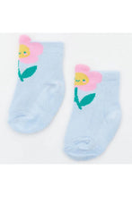 
                        
                          Load image into Gallery viewer, NotTooBig Tiny Blossom Bamboo Sock - 2 Pack
                        
                      