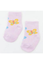 
                        
                          Load image into Gallery viewer, NotTooBig Tiny Blossom Bamboo Sock - 2 Pack
                        
                      