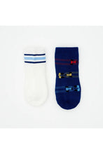 
                        
                          Load image into Gallery viewer, NotTooBig Tiny Racer Bamboo Sock - 2 Pack
                        
                      