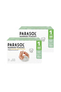 Parasol Clear+Dry™ Natural Diapers Size 1/NB - 88pcs (2 Boxes) - Online Exclusive