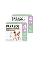 Parasol Clear+Dry™ Natural Diapers Size 4/L 52pcs (2 Boxes) - Online Exclusive