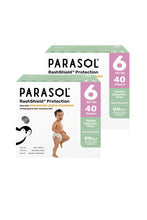 
                        
                          Load image into Gallery viewer, Parasol Clear+Dry™ Natural Diapers Size 6/XXL 40pcs - 2 Boxes
                        
                      
