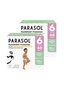 Parasol Clear+Dry™ Natural Diapers Size 6/XXL 40pcs (2 Boxes) - Online Exclusive