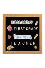 
                        
                          將圖片載入圖庫檢視器 Pearhead First Day Of School Letterboard Set With Stickers 1
                        
                      