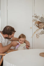
                        
                          Load image into Gallery viewer, Softspot Petal Bibs Mochi
                        
                      
