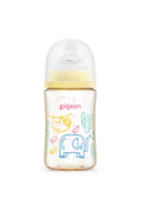 Pigeon PPSU Deco Wide Neck Bottle 240ml - Safair Doodies - mothercare hong kong