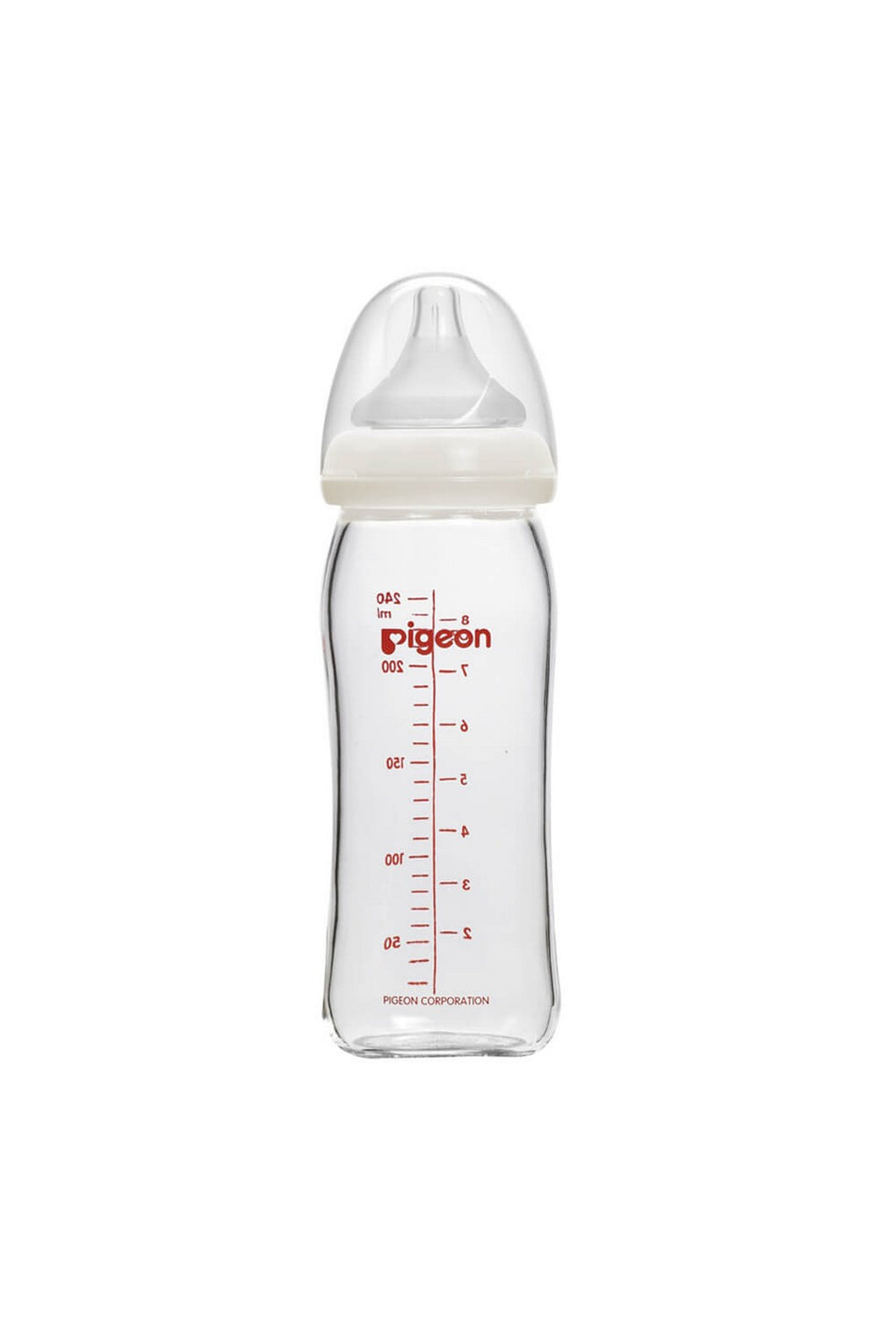 Pigeon Glass Wide Neck Bottle - 240 ml