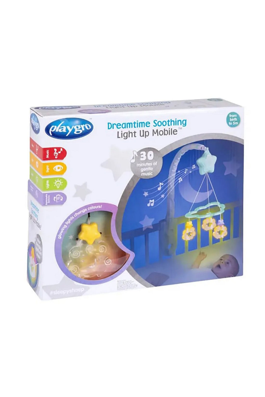 FREE GIFT - Playgro Dreamtime Soothing Light Up Mobile