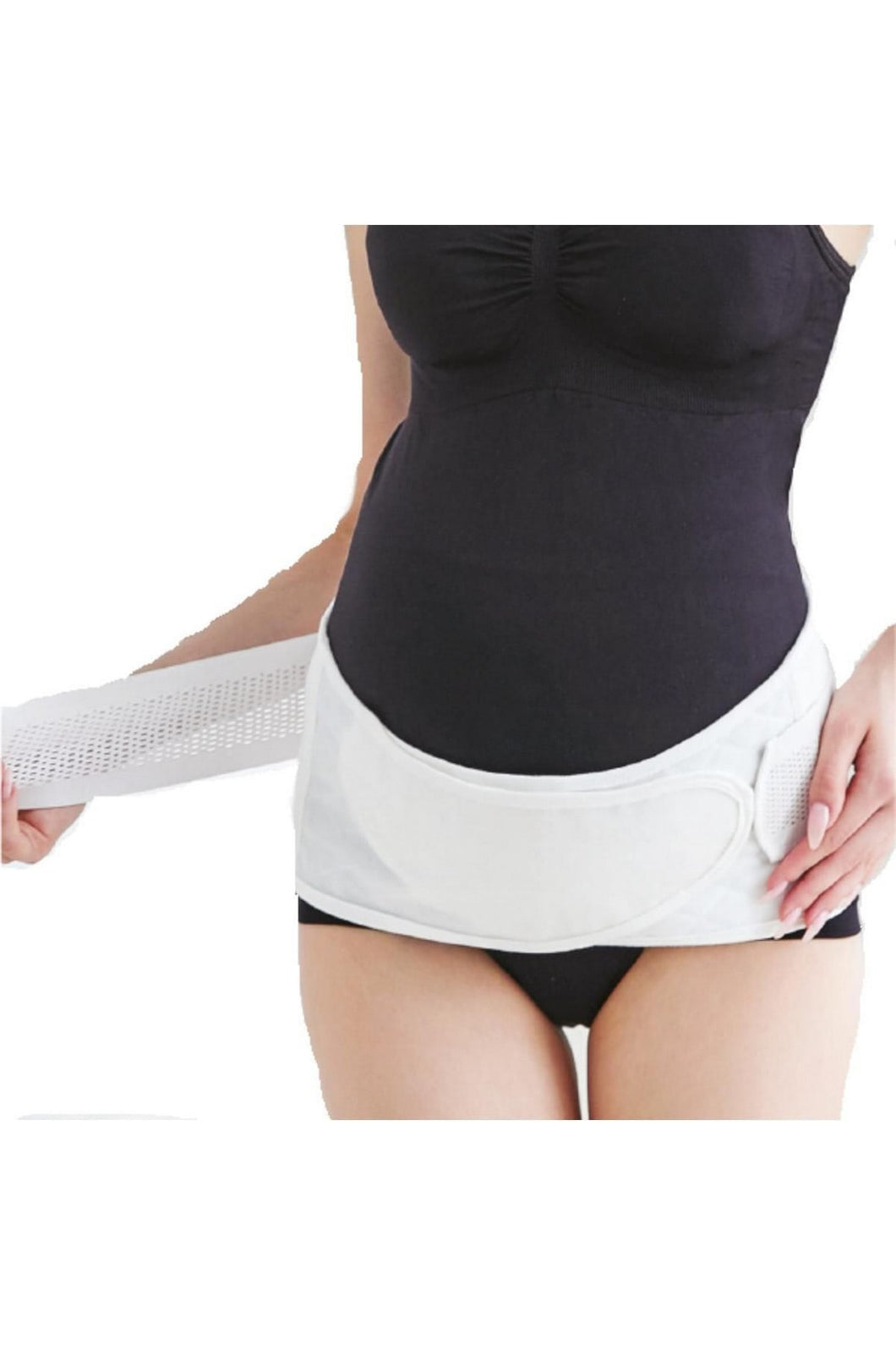 Pret a Pregger Bellywise Pregnancy Cotton Support Belt - White