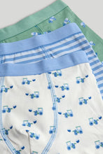 
                        
                          Load image into Gallery viewer, Mothercare 3 Pack Truck Trunk Briefs
                        
                      