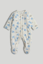 
                        
                          Load image into Gallery viewer, Mothercare My First Elephant Wadded Sleepsuit 2.5 Tog
                        
                      
