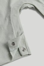 
                        
                          Load image into Gallery viewer, Mothercare My First Green and White Dungarees and Bodysuit Outfit
                        
                      