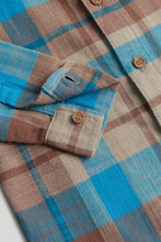 
                        
                          Load image into Gallery viewer, Mothercare Blue Checked Shirt and T-Shirt Set
                        
                      