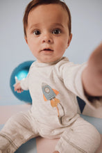 
                        
                          Load image into Gallery viewer, Mothercare Grey Rocket All-in-One
                        
                      