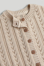 
                        
                          Load image into Gallery viewer, Mothercare Natural Pointelle Cardigan
                        
                      