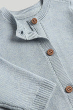 
                        
                          Load image into Gallery viewer, Mothercare Blue Knitted Cardigan
                        
                      