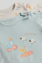 
                        
                          Load image into Gallery viewer, Mothercare 2 Pack Farm Pyjamas
                        
                      