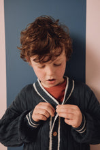 
                        
                          Load image into Gallery viewer, Mothercare Navy Cable Knit Cardigan
                        
                      