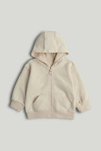 
                        
                          Load image into Gallery viewer, Mothercare Natural Zip-Up Hoodie
                        
                      