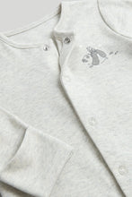 
                        
                          Load image into Gallery viewer, Mothercare 3 Pack Panda Sleepsuits
                        
                      
