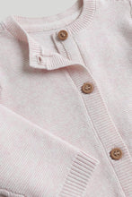 
                        
                          Load image into Gallery viewer, Mothercare Pink Knitted Cardigan
                        
                      
