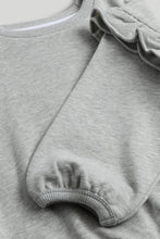 
                        
                          Load image into Gallery viewer, Mothercare Grey Frill Sweatshirt
                        
                      