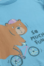 
                        
                          Load image into Gallery viewer, Mothercare Blue Bear Long-Sleeved T-Shirt
                        
                      