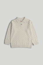 
                        
                          Load image into Gallery viewer, Mothercare Beige Checkerboard Polo Shirt
                        
                      