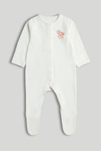 
                        
                          Load image into Gallery viewer, Mothercare 3 Pack Floral Sleepsuits
                        
                      