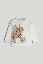 
                        
                          將圖片載入圖庫檢視器 Mothercare Cream Triceratops Long-Sleeved T-Shirt
                        
                      