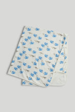 
                        
                          Load image into Gallery viewer, Mothercare My First Blue Elephant Cotton Shawl
                        
                      